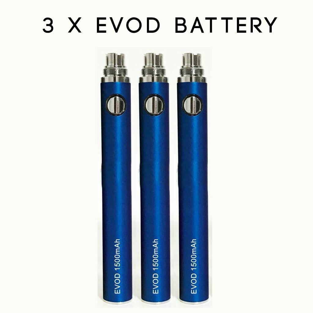 3x 1500mAh RECHARGEABLE BATTERIES ONLY FOR ECIG VAPE PEN QUALITY BATTERY
