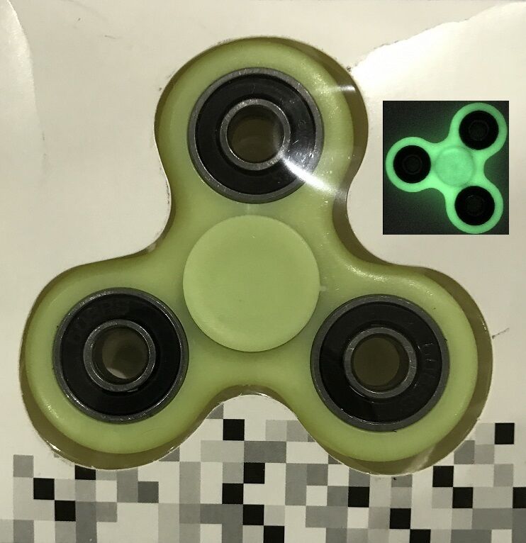 3D Fidget Spinner EDC Hand Finger Focus Ultimate Spin ZrO2 Bearing Toys Gifts