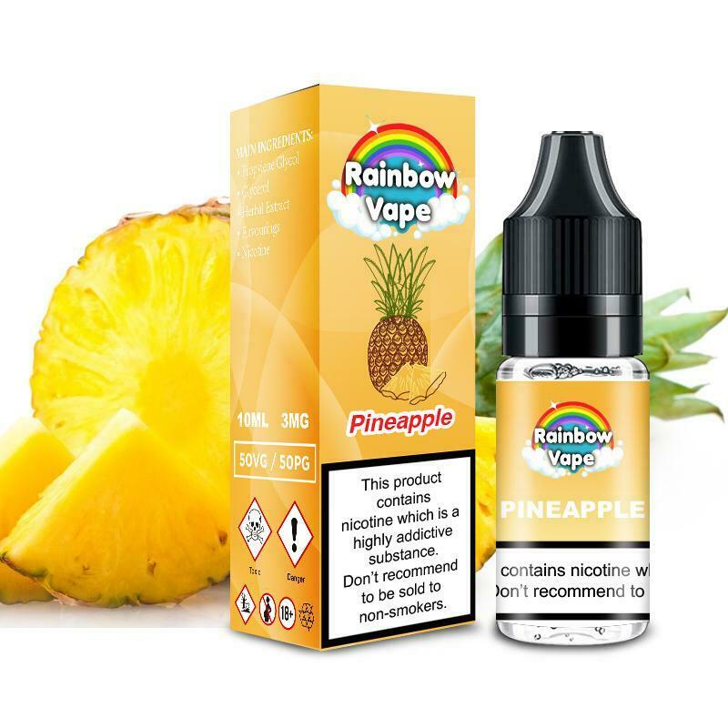 RAINBOW E Liquid Premium Vape Juice 50VG/50PG 18mg