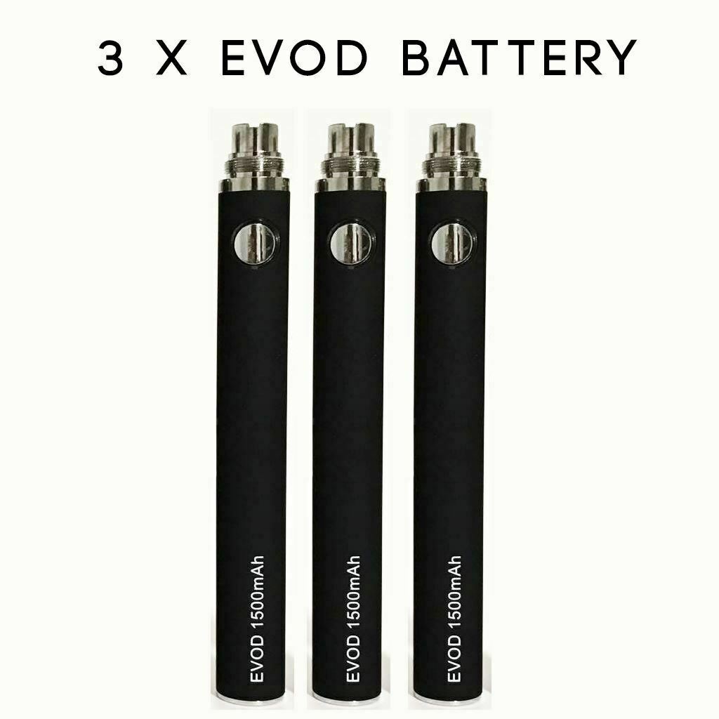 3x 1500mAh RECHARGEABLE BATTERIES ONLY FOR ECIG VAPE PEN QUALITY BATTERY
