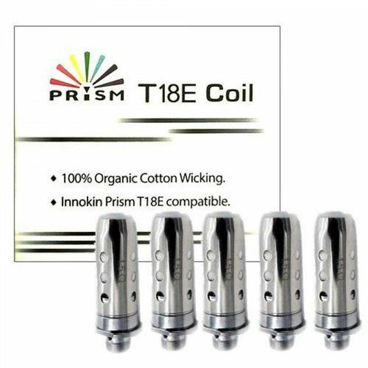 INNOKIN T18E / T22E COILS Replacement Prism Endura Coil Heads 1.5ohm (pk 5) UK