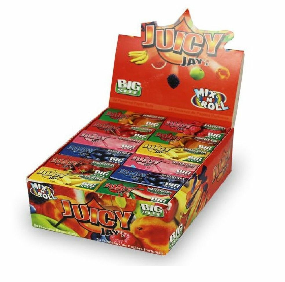 8-Juicy-Jay-039-s-Flavoured-Rizla-Cigarette-Smoking-Paper-Rolls-Mix-Rolls
