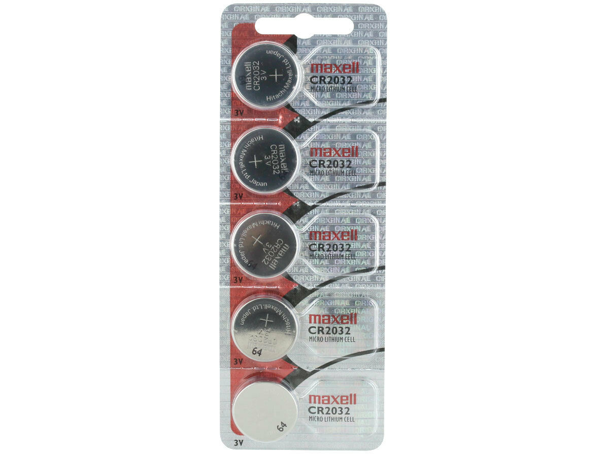 1/5/10/20/50/100 Genuine Maxell CR2032 3V Lithium Button Coin Cells batteries