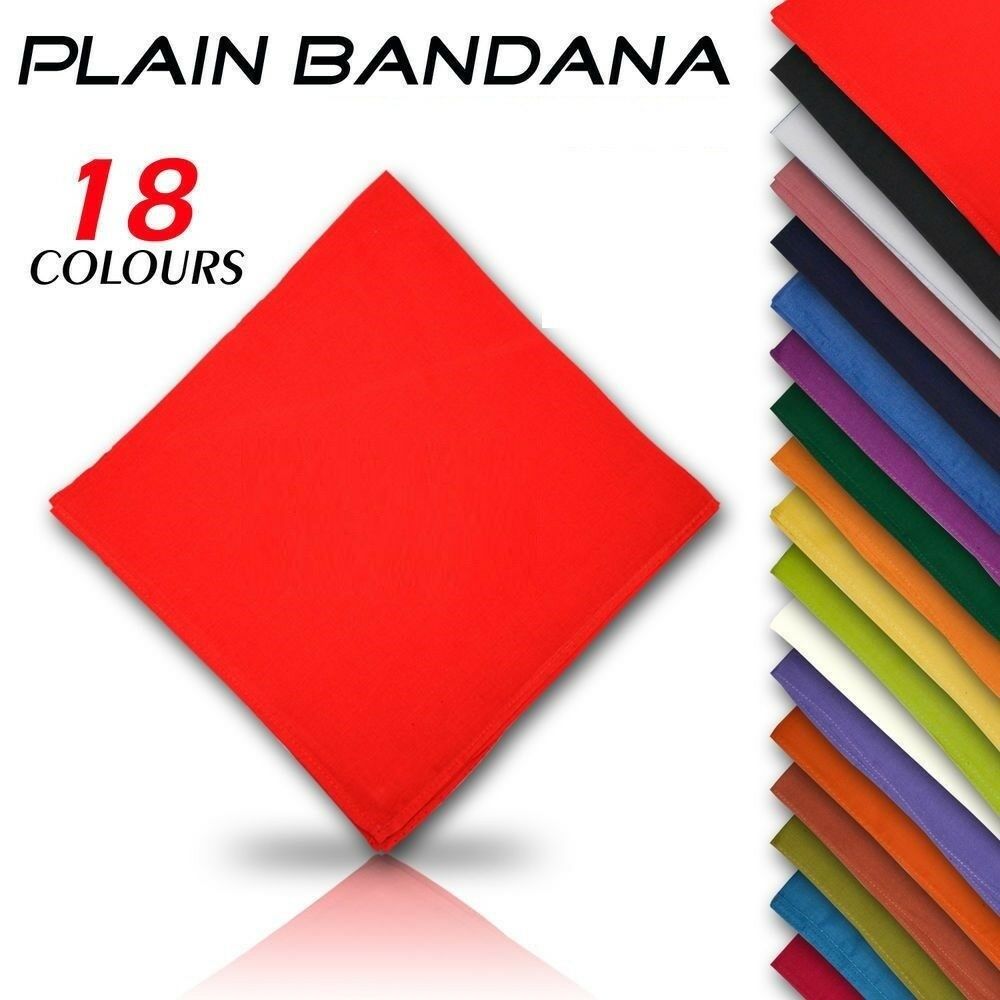 HEADWRAP HAIR WRAP HEADBAND BANDANA PAISLEY PLAIN FLAG LADIES GIRLS NEW