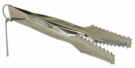 2 x Shisha Steel Tongs for Shisha / Hookah / Sheesha Pipes with Poker