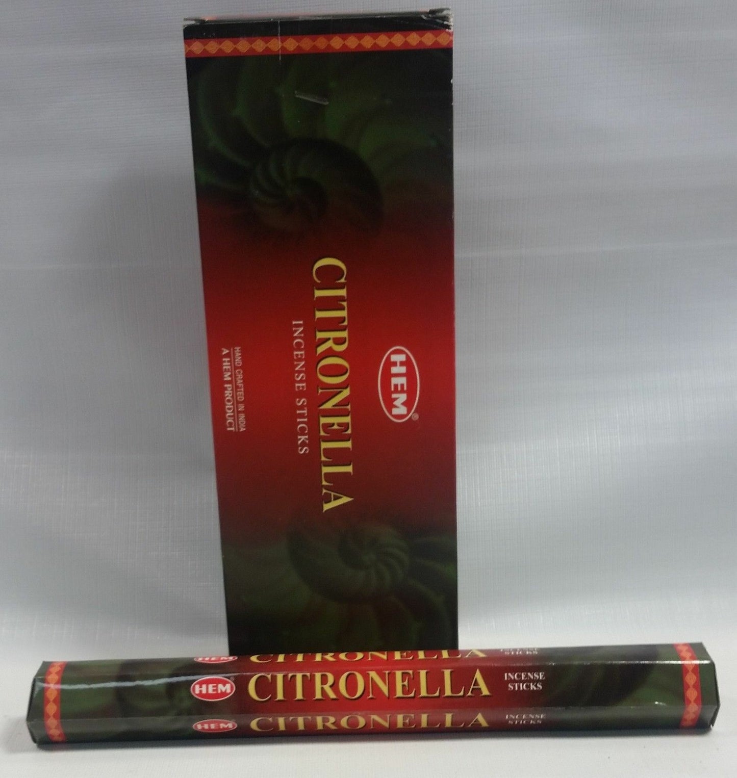 Hem CITRONELLA Incense Sticks Box Scent 5 pack x 20 Stick = 100 Sticks