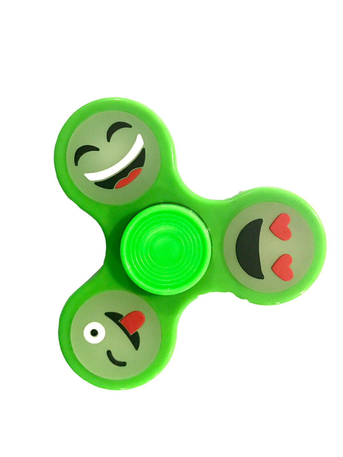 Glow In the Dark Fidget Spinners Finger Hand Tri-Spinner Kids Adults Focus Toys