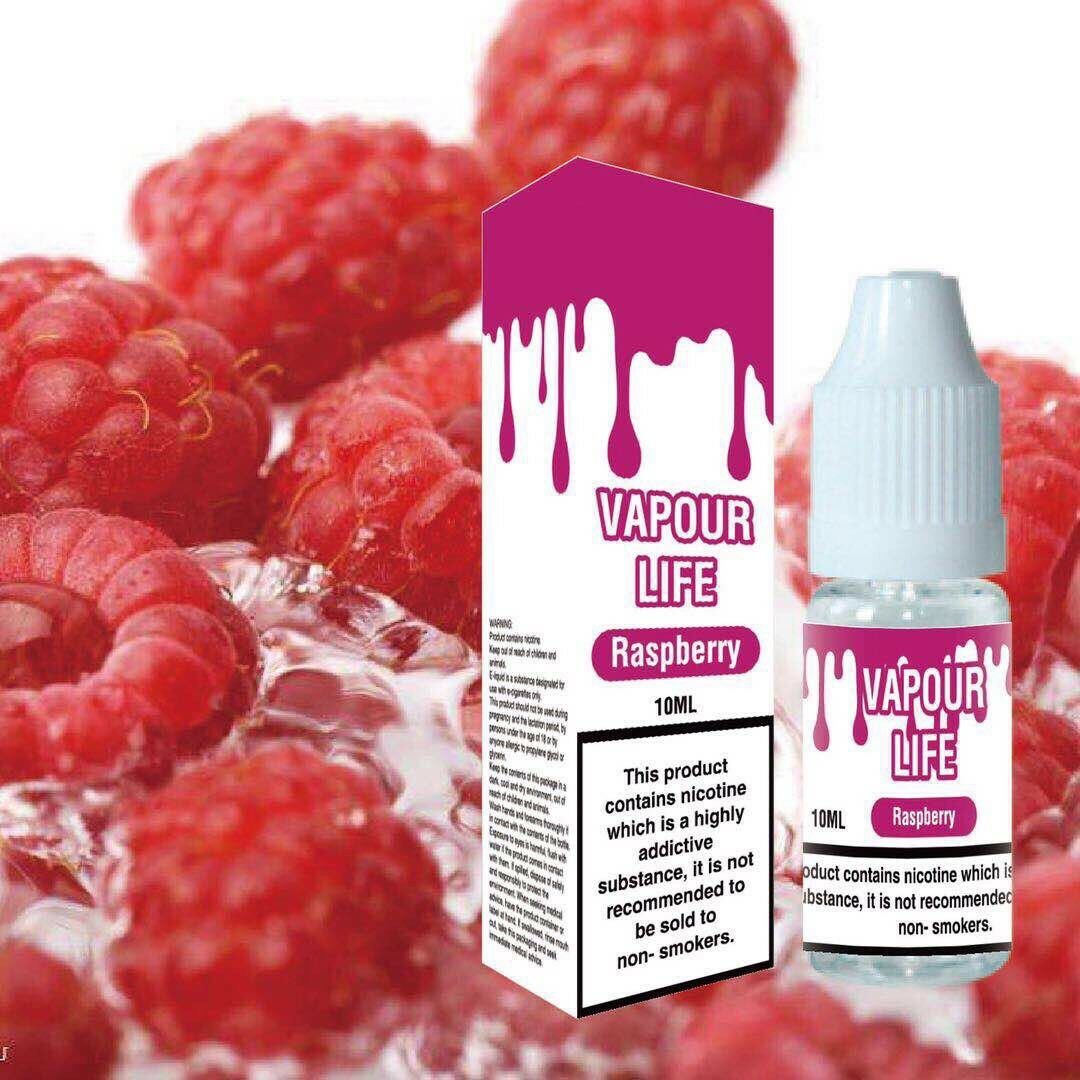 VAPOUR LIFE 10ml Strength Vape Juice E-Liquid 50vg / 50pg Cloud Chasing 18mg