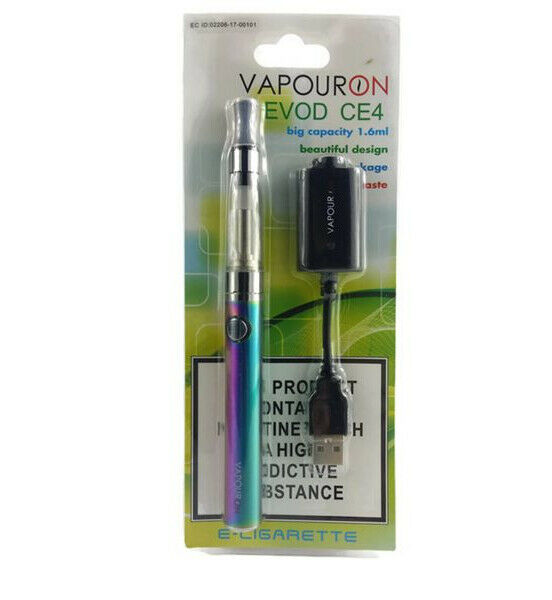 Vape Pen Shisha CE4 E-Cig Cigarette Kit 1100 mah Battery Atomiser Charger TPD UK