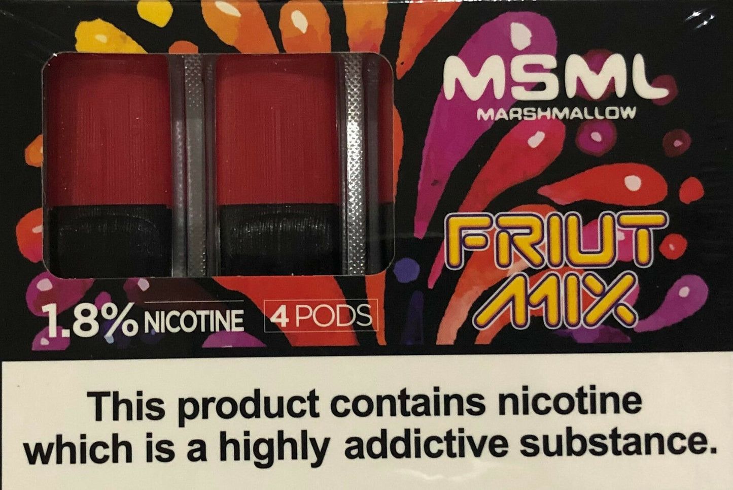 Marshmallow Pod Set ecig e Cigarette Vape Pod Closed System long lasting battery