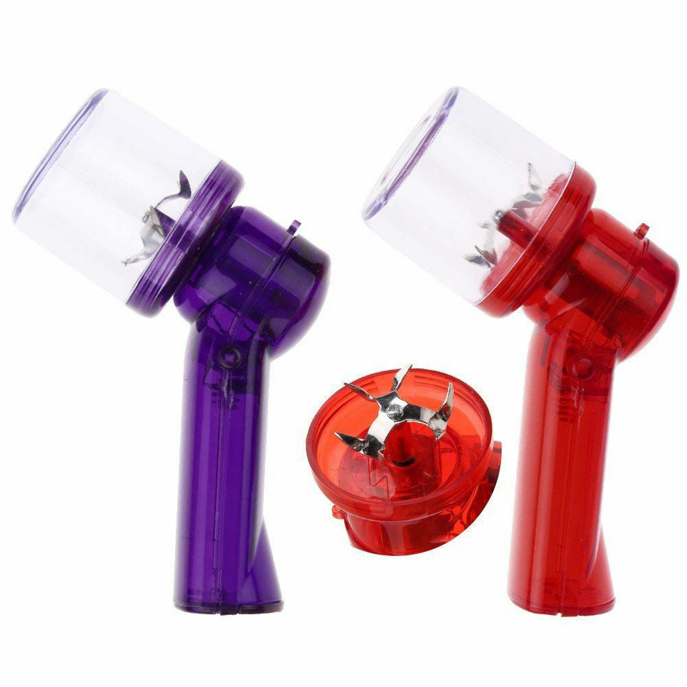 Electric Grinder Chopper Plastic Grinder Crusher Herbs Tobacco Pollinator Muller