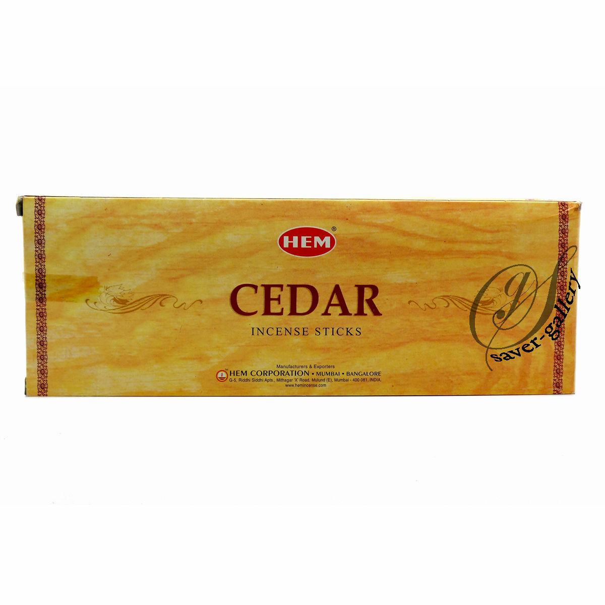 HEM CEDAR 6 PACK 20 STICK TUBES 120 STICK - 1930