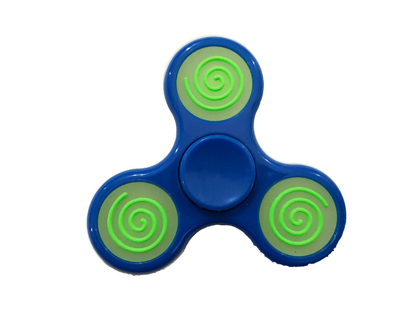 Glow In the Dark Fidget Spinners Finger Hand Tri-Spinner Kids Adults Focus Toys
