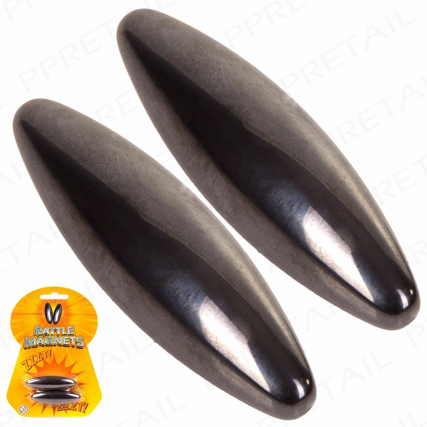 20x RATTLE MAGNETS Kids Party Bag Fun Gift Magnetic Buzzing Spin Science Toys