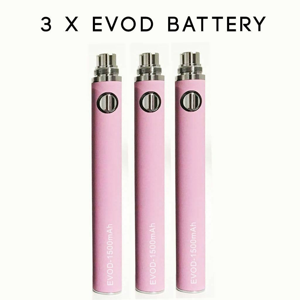 3x 1500mAh RECHARGEABLE BATTERIES ONLY FOR ECIG VAPE PEN QUALITY BATTERY