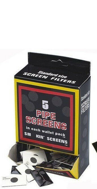 100 METAL PIPE SCREENS PREMIUM GAUZES 5 X 20 CHEAPEST