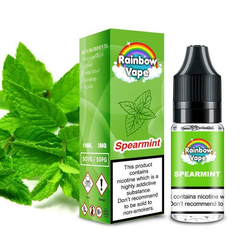 RAINBOW E Liquid Premium Vape Juice 50VG/50PG 18mg