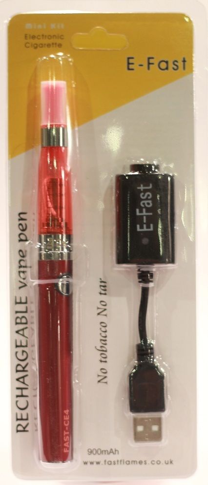 E-FAST E Shisha Pen Refillable Rechargeable 900MAH with E Juice Flavour