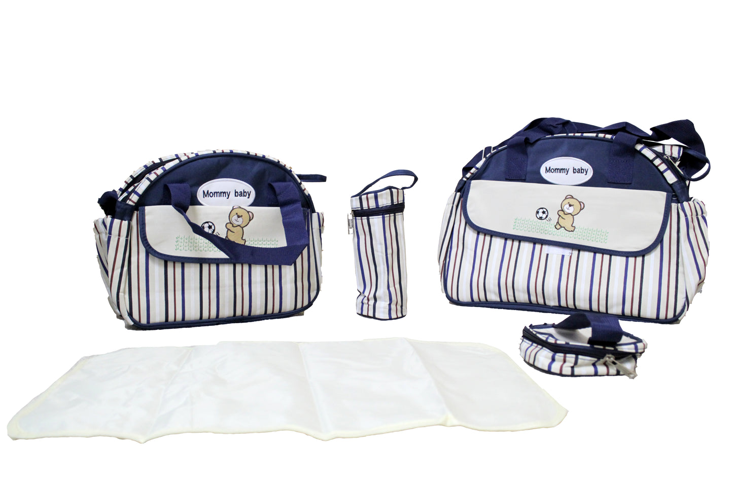 5pcs Baby Nappy Changing Bags Set