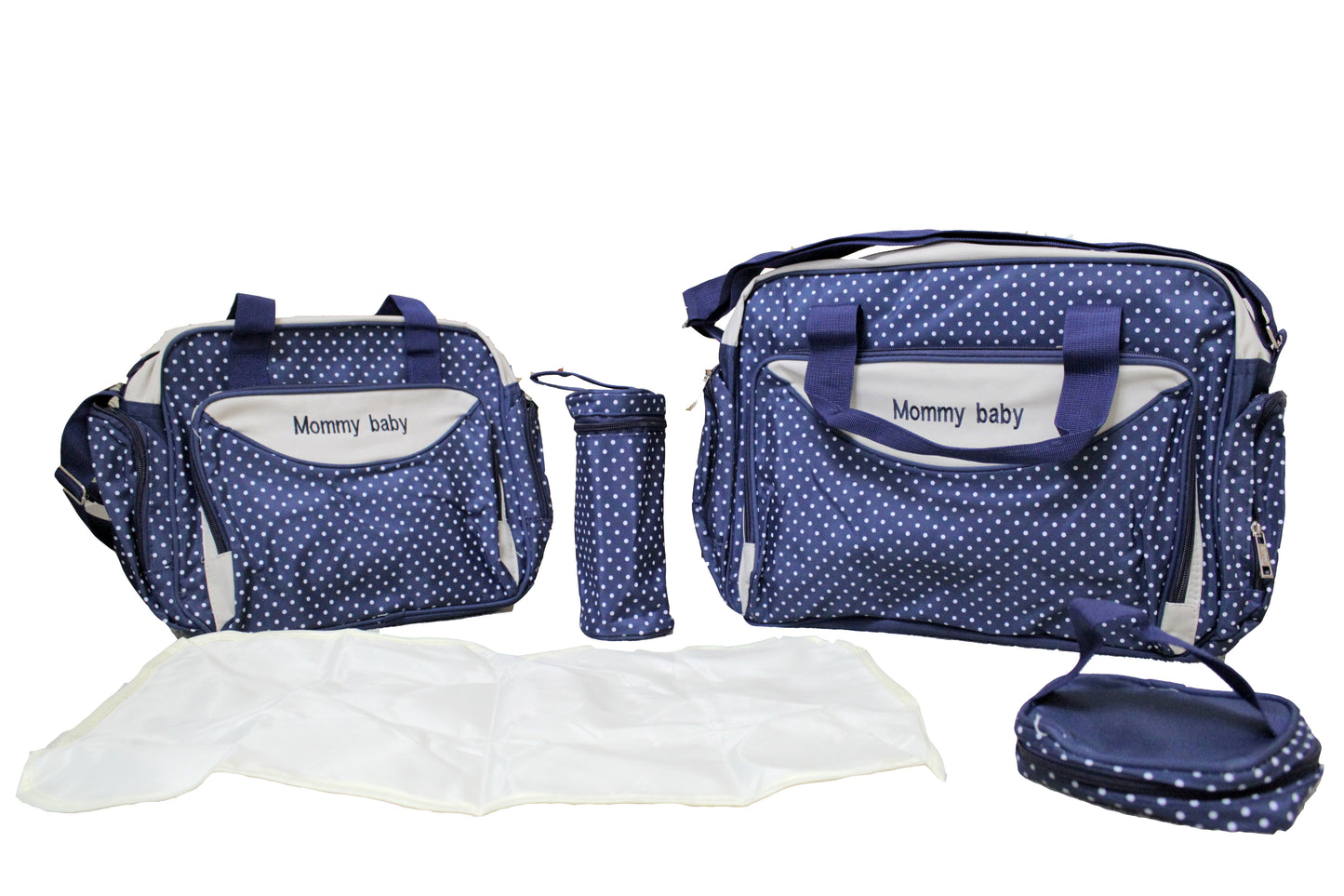 5pcs Baby Nappy Changing Bags Set
