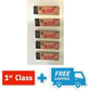 RIZLA KING SIZE SILVER ROLLING PAPERS AND RAW HEMP NATURAL UNREFINED TIPS