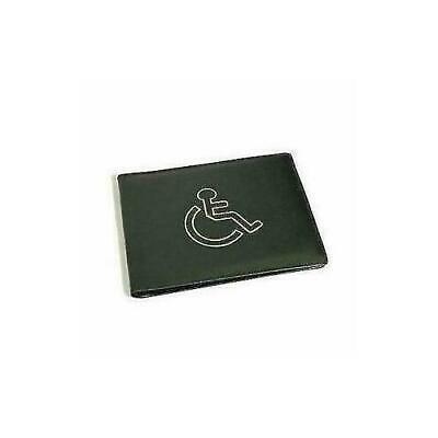 BLACK DISABLE BADGE HOLDER PROTECTOR DISPLAY COVER FOR BLUE BADGE PARKING
