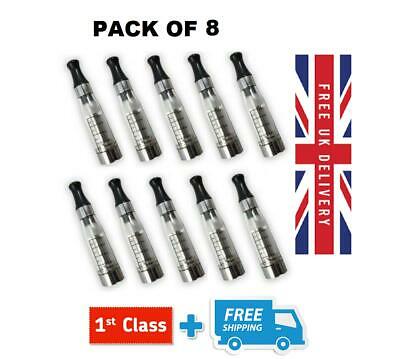 8 Clear CE4 E-Cig Atomizer Clearomizer Atomiser Clearomiser Vape Tanks ego 510