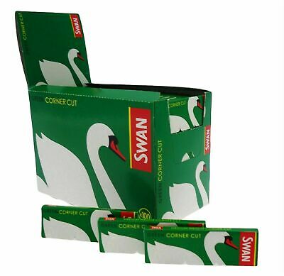 1 5 10 25 50 100 Swan Green Regular Standard Smoking Cigarette Rolling Papers