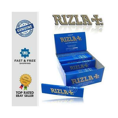 RIZLA BLUE SLIM KING SIZE Rolling Papers Genuine Smoking Cigarette Original