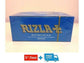 25 BLUE KING SIZE SLIM RIZLA BOOKLETS CIGARETTE SMOKING ROLLING PAPERS ORIGINAL