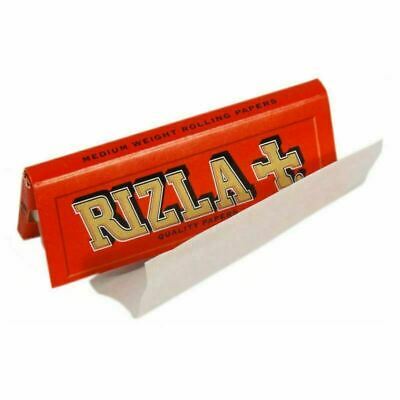 1 5 10 25 50 100 Rizla Red Regular Cigarette Smoking Rolling Paper Genuine