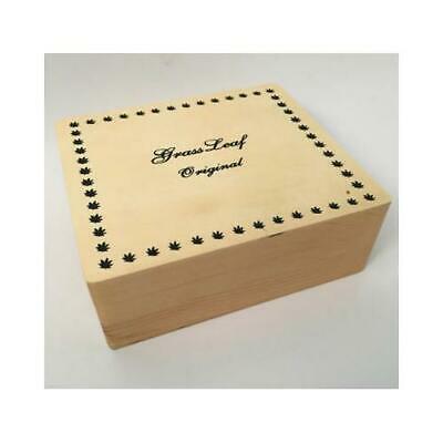 GrassLeaf Wooden Stash Box Large