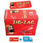 NEW ZIG ZAG GREEN / RED / BLUE REGULAR SIZE SMOKING ROLLING PAPERS GENUINE
