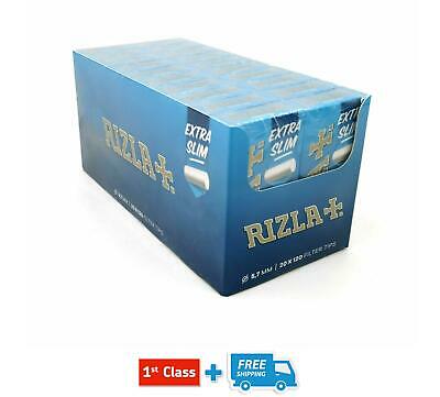 1 5 10 20 40 Rizla Extra Slim Filter Tips 5.7MM Cigarette x 120 New Pack