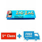NEW ZIG ZAG GREEN / RED / BLUE REGULAR SIZE SMOKING ROLLING PAPERS GENUINE