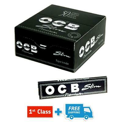 OCB PREMIUM BLACK,GOLD,X-PERT SLIM FIT KING SIZE SLIM,ORGANIC ROLLING PAPERS