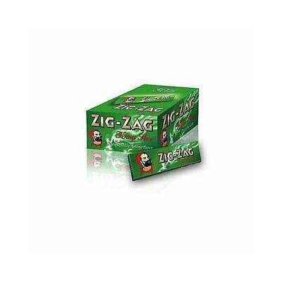 320 ZIG ZAG GREEN KING SIZE ROLLING PAPERS 10 BOOKS OF 32