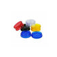 60mm 3 Part No1 Grinder Plastic Herb Shark Teeth Tobacco Storage Magnetic