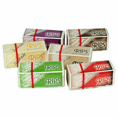 RIPS CIGARETTE ROLLING PAPERS FRUIT FLAVORED ROLLS 4 METER LONG - ALL FLAVOURS