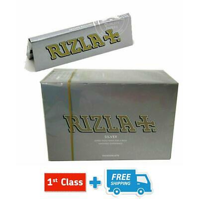 600 RIZLA SILVER ROLLING PAPERS & 400 SWAN LONG EXTRA SLIM FILTER TIPS - UK