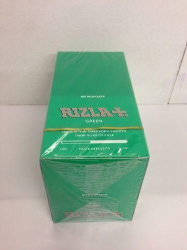 Rizla Green Cigarette Smoking Rolling Papers Made in Belgium 100% Genuine