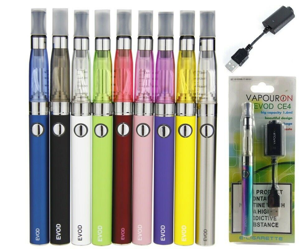 EVOD-CE4 Vapouron Vapour Vape Pen 1100MA Vape Pen Rechargeable E-CIG Starter Kit