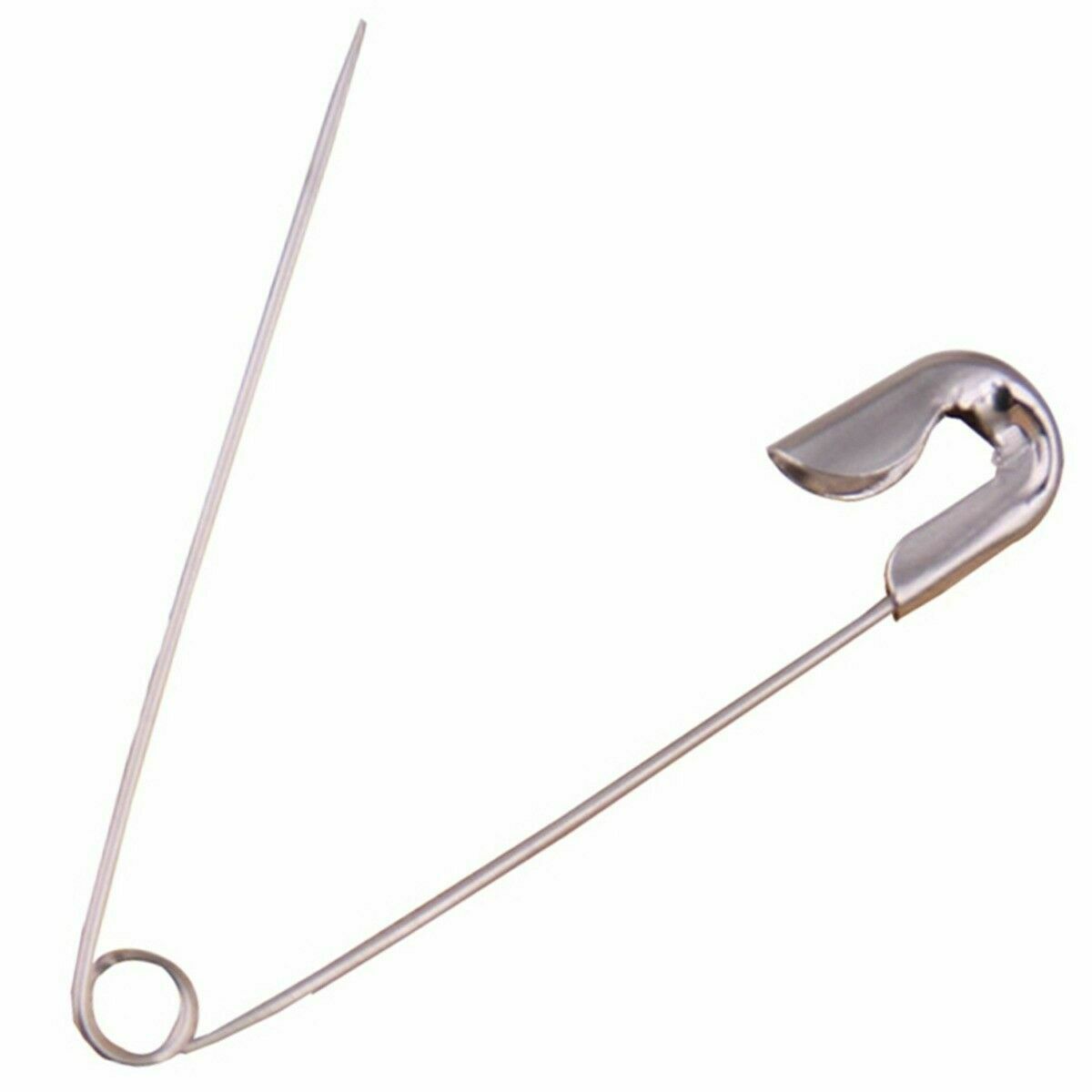 4pcs Extra Large Safety Pins,Giant Strong Safety Pin Metal Heavy Duty  Blanket 