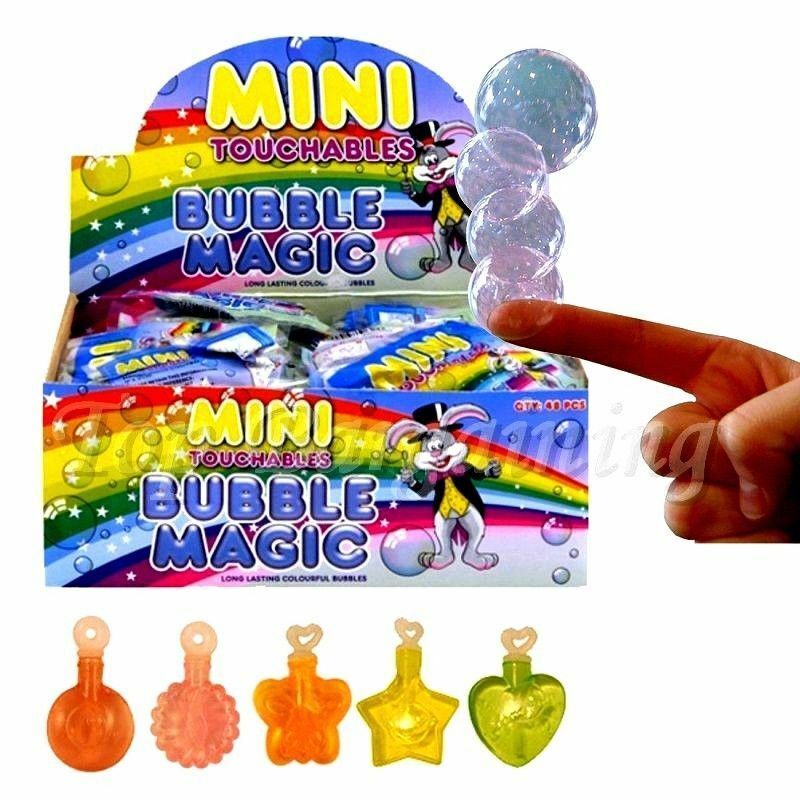 Mini Touchable Magic Bubbles Kids Birthday Party Bag Fillers