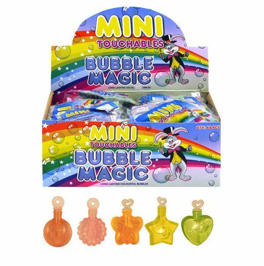 MINI MAGIC TOUCHABLE BUBBLES BOYS GIRLS TOY FAVOR LOOT BIRTHDAY PARTY BAG FILLER