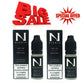 NICOTINE SHOTS BY Nic Nic 18MG 1.8% UNFLAVOURED NICOTINE SHOT 100% PG/VG