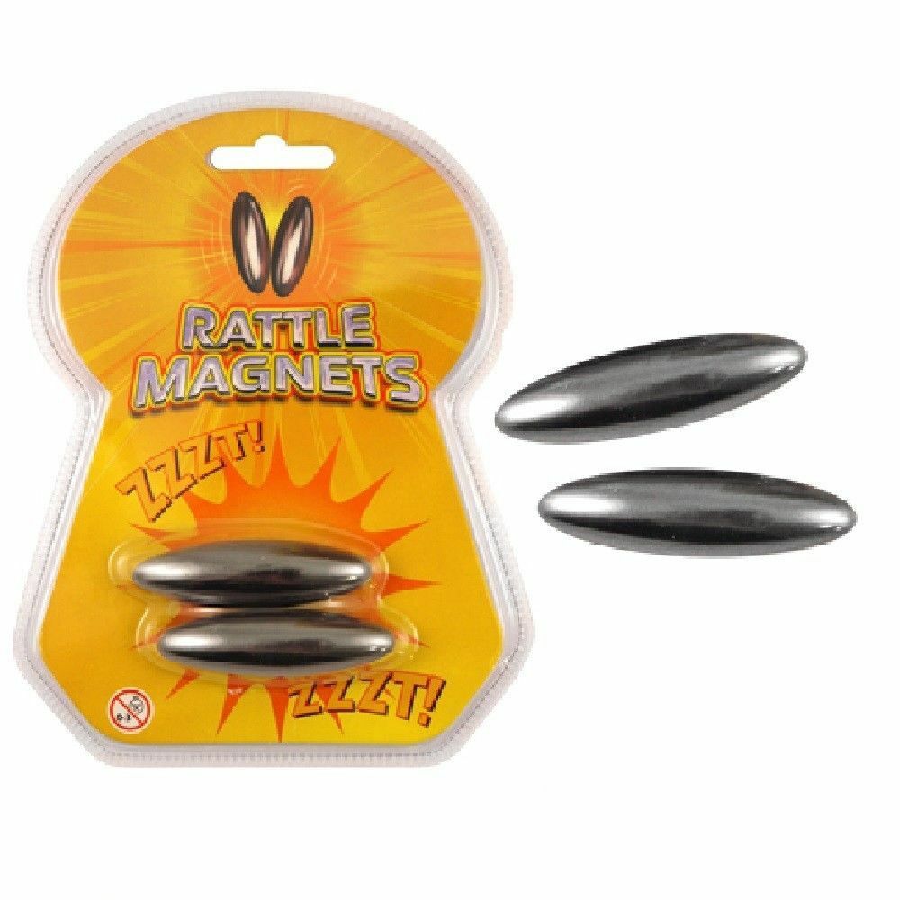 Rattle Magnets - Gift Toy Present Metal Loot Party Kids Birthday Noise