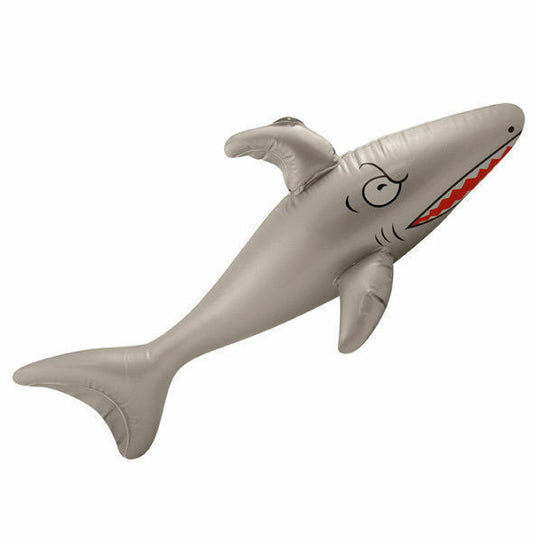 Inflatable Shark - 90cm - Beach Pool Swimming Toy Childrens Party Prop Photo