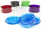 Choose Colour Magnetic 60mm 3 Part No 1 Grinder Plastic Herb Tobacco Storage