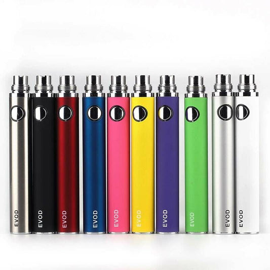 New 510 Thread EVOD Vape Pen E CIG evod Vaporizer pens Battery 11 Colors 900mah